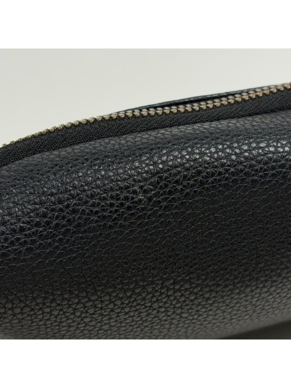 Gucci Logo Waist Bag Leather Black - Picture 4 of 7